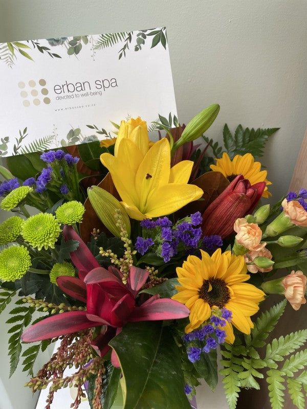 Flowers and Erban Spa Pamper