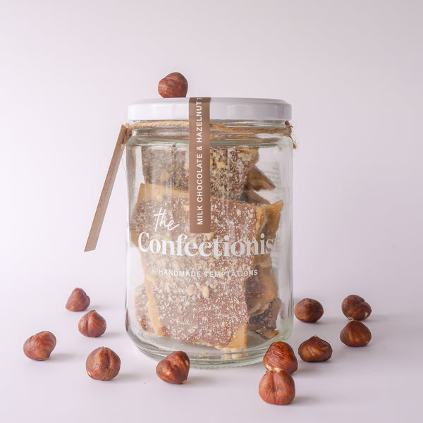 Milk Chocolate and Hazelnut Toffee