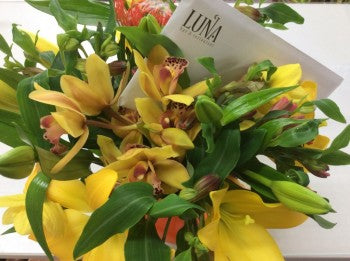 Flowers & Dinner at Luna